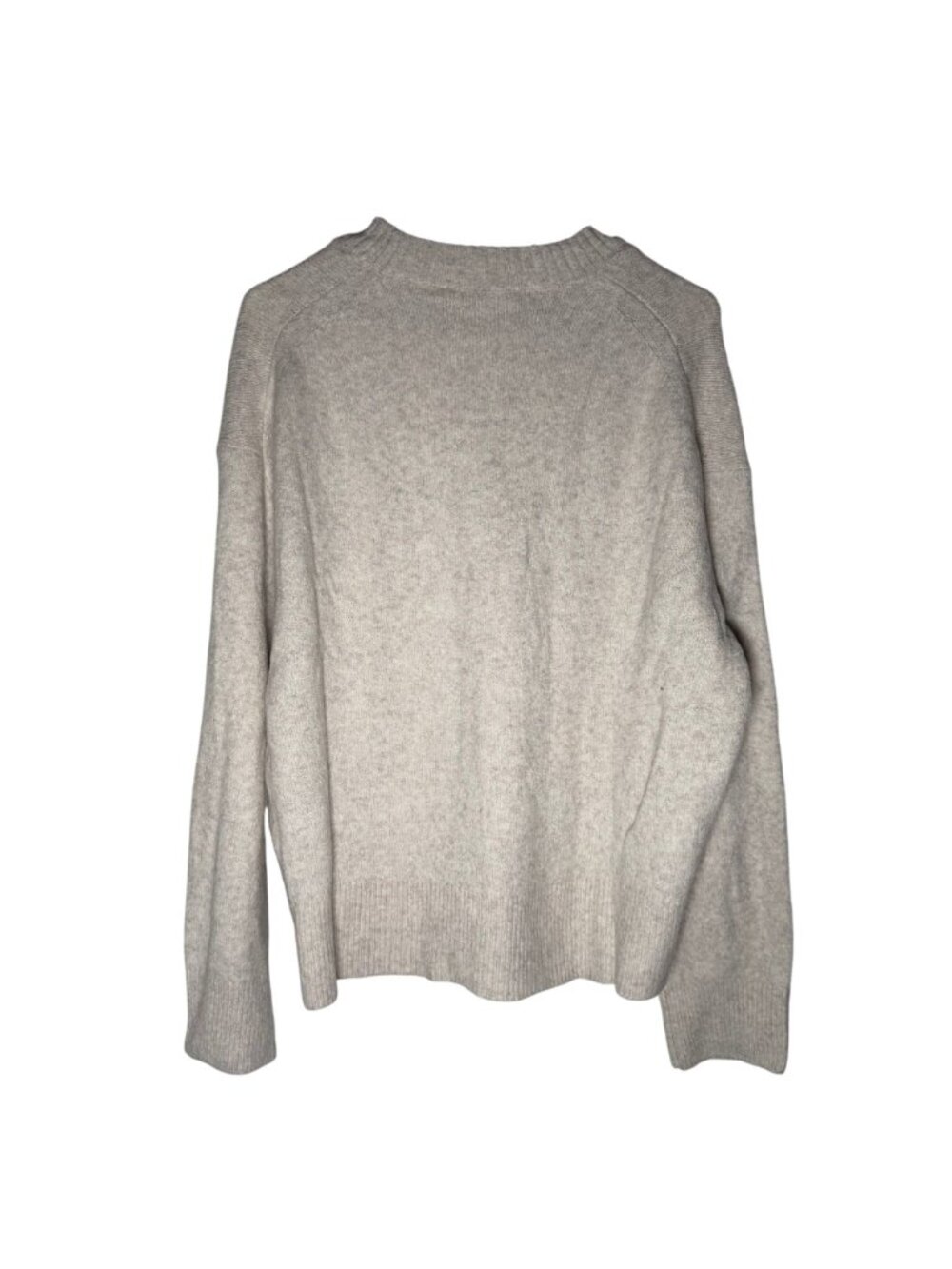 Everlane The Cocoon Crew in Plush Cotton Women's Size Large Heather Oat NWT! - Picture 6 of 6